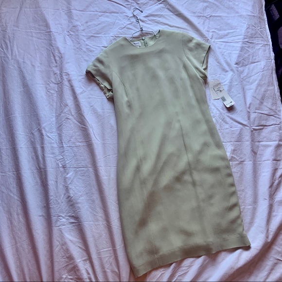 Vintage silk dress - Picture 1 of 4